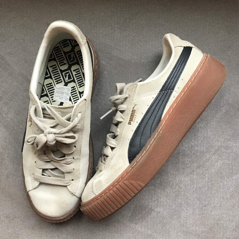 puma platform sneaker, women’s shoe gym sole